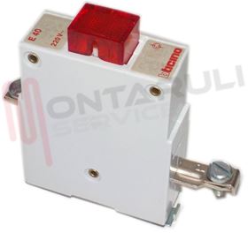 Visualizza i dettagli per ELEMENTO DA QUADRO 1MOD. PORTA GEMMA 220V Immagine di ELEMENTO DA QUADRO 1MOD. PORTA GEMMA 220V