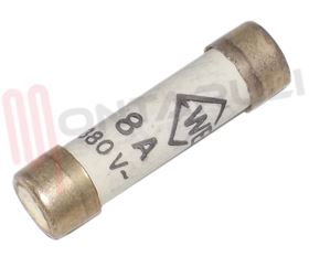 Visualizza i dettagli per FUSIBILE CILINDRICO CH8 GL/GG 8,5X 32 8A WEBER Immagine di FUSIBILE CILINDRICO CH8 GL/GG 8,5X 32 8A WEBER
