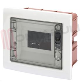 Visualizza i dettagli per CENTRALINO INCASSO ARREDO 6 MODULI FUME'-BIANCO Immagine di CENTRALINO INCASSO ARREDO 6 MODULI FUME'-BIANCO