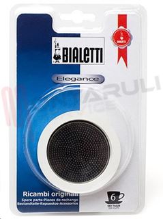 Immagine di GUARNIZIONE + FILTRO 6 TZ. MOKA ELEGANCE