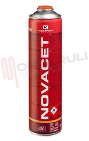 Visualizza i dettagli per BOMBOLA NOVACET ACETILENE 600ML Immagine di BOMBOLA NOVACET ACETILENE 600ML