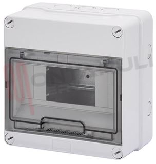 Immagine di CENTRALINO PARETE IP55 8 MODULI P/TRASP.