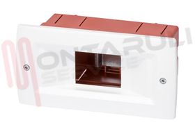 Visualizza i dettagli per CASSETTA INCASSO 83X160X74 - 2 MODULI Immagine di CASSETTA INCASSO 83X160X74 - 2 MODULI