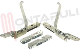 Visualizza i dettagli per KIT CERNIERA + PORTARULLINO PORTA FORNO SMEG-LOFRA Immagine di KIT CERNIERA + PORTARULLINO PORTA FORNO SMEG-LOFRA