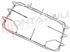 Immagine di GRIGLIA 1 FUOCO FILO 225X144MM. CROMATA STAR