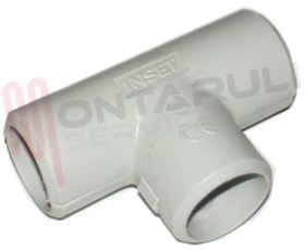 Visualizza i dettagli per GIUNTO A "T" PER TUBO D25 ISPEZIONABILE GRIGIO Immagine di GIUNTO A "T" PER TUBO D25 ISPEZIONABILE GRIGIO