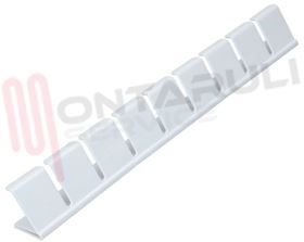 Visualizza i dettagli per FERMABOTTIGLIE  BIANCO L=310MM. Immagine di FERMABOTTIGLIE  BIANCO L=310MM.