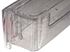 Immagine di BALCONCINO BOTTIGLIE TRASPARENTE 485X100X105MM.