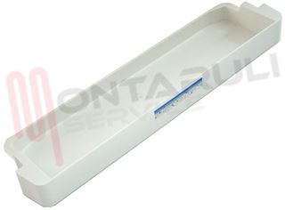 Immagine di MENSOLA UOVA BIANCA 450/420X110X43MM.