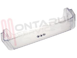Immagine di BALCONCINO BOTTIGLIE TRASPARENTE 485X90X115MM.