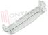 Immagine di BALCONCINO BOTTIGLIE TRASPARENTE 495X85X120MM. D357234