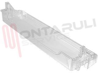 Immagine di MENSOLA LATTINE E FORMAGGI TRASPARENTE 440X105X75/50MM.