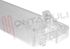 Immagine di MENSOLA LATTINE E FORMAGGI TRASPARENTE 440X105X75/50MM.