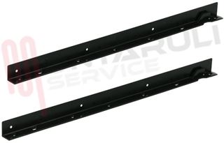 Immagine di CORNICE RIVESTIMENTO SX NERO LAVASTOVIGLIE