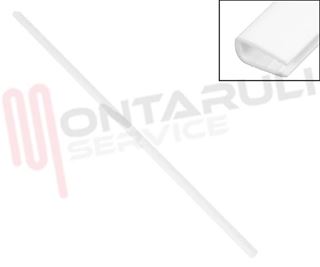 Immagine di PROFILO BIANCO ANTERIORE VETRO L=520MM.