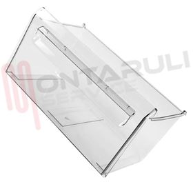 Visualizza i dettagli per CASSETTO CONGELATORE INFERIORE 405X235XH.185/210MM. Immagine di CASSETTO CONGELATORE INFERIORE 405X235XH.185/210MM.