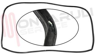 Immagine di GUARNIZIONE PORTA FORNO 4 LATI 570X310MM. NARDI