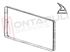 Immagine di GUARNIZIONE PORTA FORNO 4 LATI 570X310MM. NARDI
