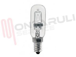 Immagine di LAMPADA TUBOLARE ALOGENA CHIARA E14 28W=37W 3000°K