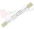 Immagine di LAMPADA ALOGENA LINEARE R7S 230V 48W CORTA (RESA 60W)