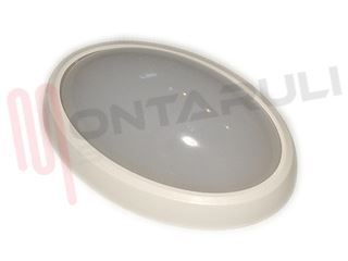 Immagine di PLAFONIERA 7W OVALE BIANCA LUCE NATURALE A LED