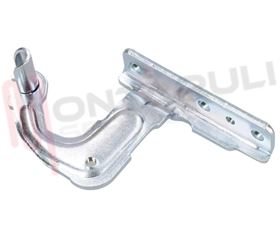 Visualizza i dettagli per CERNIERA CENTRALE CROMATA PORTA SUPERIORE DX FRIGO Immagine di CERNIERA CENTRALE CROMATA PORTA SUPERIORE DX FRIGO