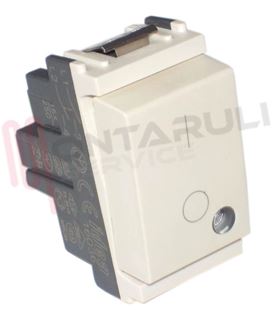 Immagine di INTERRUTTORE BIPOLARE 16A ILLUMINABILE BIANCO AVORIO