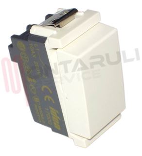 Immagine di INTERRUTTORE UNIPOLARE 10A BIANCO AVORIO RIDOTTO SERIE IDEA