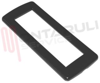 Immagine di PLACCA 6 POSTI TECNO NERO SERIE IDEA RONDO'