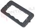 Immagine di SUPPORTO 4 POSTI GRIGIO SERIE IDEA VIMAR