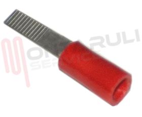 Visualizza i dettagli per CAPICORDA A PUNTALINO PIATTO ROSSO Immagine di CAPICORDA A PUNTALINO PIATTO ROSSO