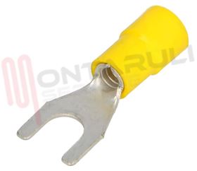 Visualizza i dettagli per CAPICORDA FORCELLA GIALLO 4-6MMQ VITE D6 Immagine di CAPICORDA FORCELLA GIALLO 4-6MMQ VITE D6