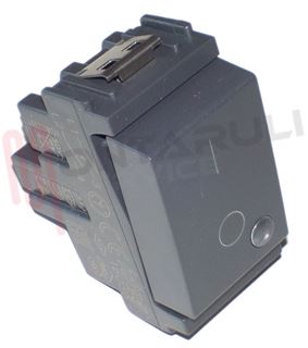 Immagine di INTERRUTTORE BIPOLARE 16A ILLUMINABILE GRIGIO SERIE IDEA