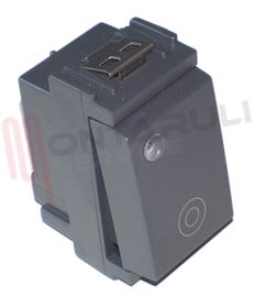 Visualizza i dettagli per PULSANTE UNIPOLARE 10A LUMINOSO GENERICO GRIGIO SERIE IDEA Immagine di PULSANTE UNIPOLARE 10A LUMINOSO GENERICO GRIGIO SERIE IDEA