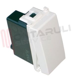 Immagine di DEVIATORE UNIPOLARE 10A ILLUMINABILE BIANCO SERIE PLANA
