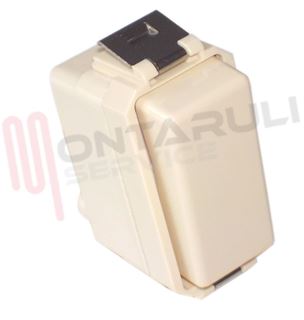 Immagine di INTERRUTTORE UNIPOLARE 16A AVORIO SERIE 8000