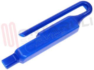 Immagine di SIFONE AZZURRO SCURO L=126MM.