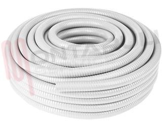 Immagine di TUBO SCARICO CONDENSA SPIRALATO DIAM.16 ROT.30MT. BIANCO