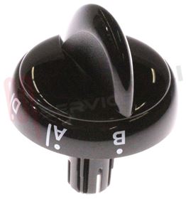 Visualizza i dettagli per MANOPOLA INDICATORE PROGRAMMI NERA Immagine di MANOPOLA INDICATORE PROGRAMMI NERA