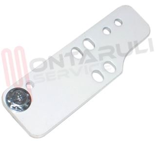 Immagine di CERNIERA SUP-INF DX-SX BIANCA PERNO 8MM.