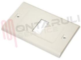 Visualizza i dettagli per PLACCA RETTANGOLARE BIANCA 1 POSTO SERIE MAGIC Immagine di PLACCA RETTANGOLARE BIANCA 1 POSTO SERIE MAGIC