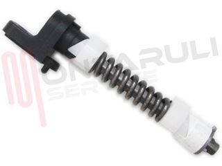Immagine di CERNIERA COPERCHIO DESTRA NERA L=109,4MM.