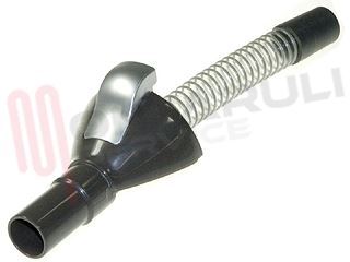 Immagine di ASSIEME TERMINALE SCOPA CON TUBO FLEX BASE GRIGIO HOOVER