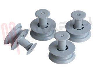 Immagine di RUOTA SUPPORTO CESTO COMPLETA KIT 4PZ.