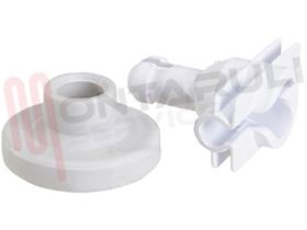 Visualizza i dettagli per RUOTA SUPPORTO BIANCO Immagine di RUOTA SUPPORTO BIANCO