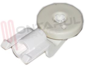 Visualizza i dettagli per KIT RUOTA + SUPPORTO CESTO INFERIORE Immagine di KIT RUOTA + SUPPORTO CESTO INFERIORE