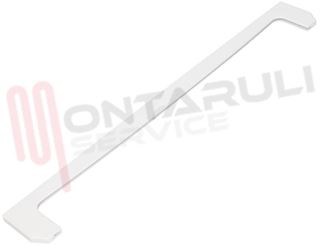 Immagine di PROFILO BIANCO ANTERIORE VETRO BIANCO L=450MM.