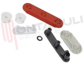 Visualizza i dettagli per KIT SUPPORTO RUOTE CESTO 'B280' Immagine di KIT SUPPORTO RUOTE CESTO 'B280'