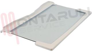 Immagine di RIPIANO IN VETRO CON TELAIO 600X375MM.