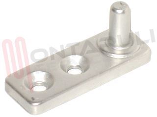 Immagine di CERNIERA SPORTELLO EVAPORATORE FREEZER GRIGIA